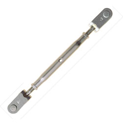 C.S. Johnson Tubular Turnbuckle Jaw to Jaw / Toggle Nut Style