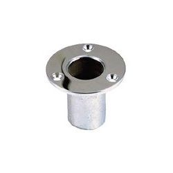 Perko 0218 Flush-mount Straight Flag Pole Socket - 1"