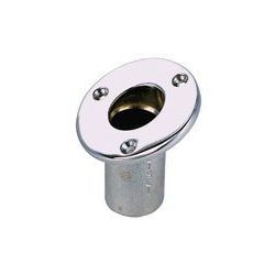 Perko 0219 Flush-Mount Angled Flag Pole Socket - 1"