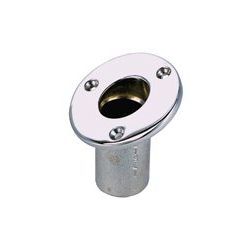 Perko 0219 Flush-Mount Angled Flag Pole Socket - 1-1/4"