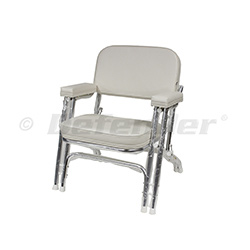 Wise Folding Aluminum Double Leg Deck Chair Defender Marine