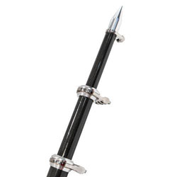 Taco Marine Black Standard OT-4200CF Carbon Fiber Tele-Outrigger Pole-1-1//2 x 20