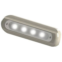 TACO Marine 4-LED Deck Light - Flat Mount