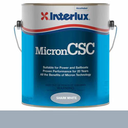 Interlux Micron CSC Antifouling Bottom Paint - Gallon - Shark White, Dented