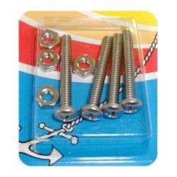 Handi-Man Machine Screws with Nuts - Phillips Oval Head
