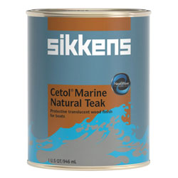 Interlux Sikkens Cetol Marine Natural Teak Wood Finish