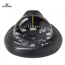 Plastimo Olympic 115 Compass - Horizontal Flush Mount - Flat Card