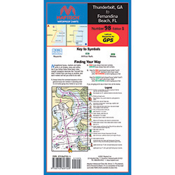 Maptech Folding Waterproof Chart - Thunderbolt-Fernandina Beach, FL