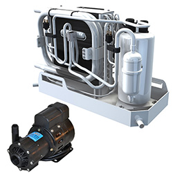 Webasto FCF Platinum AC w/Reverse Cycle Heat w/ Koolair PM1000 Magdrive Pump