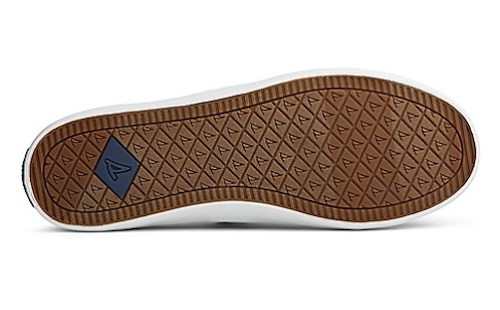 women's crest vibe beach stripe sneaker