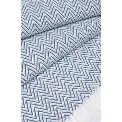Sunbrella Outdoor Throw Blanket - Zig Zag