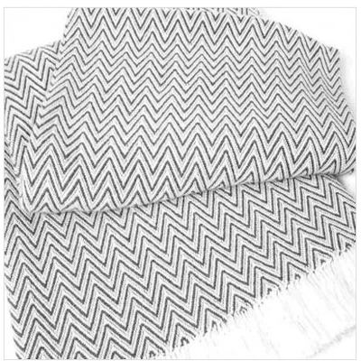 Sunbrella Outdoor Throw Blanket - Zig Zag