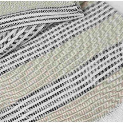 Sunbrella Handwoven Outdoor Throw Blanket - Premium Stripe