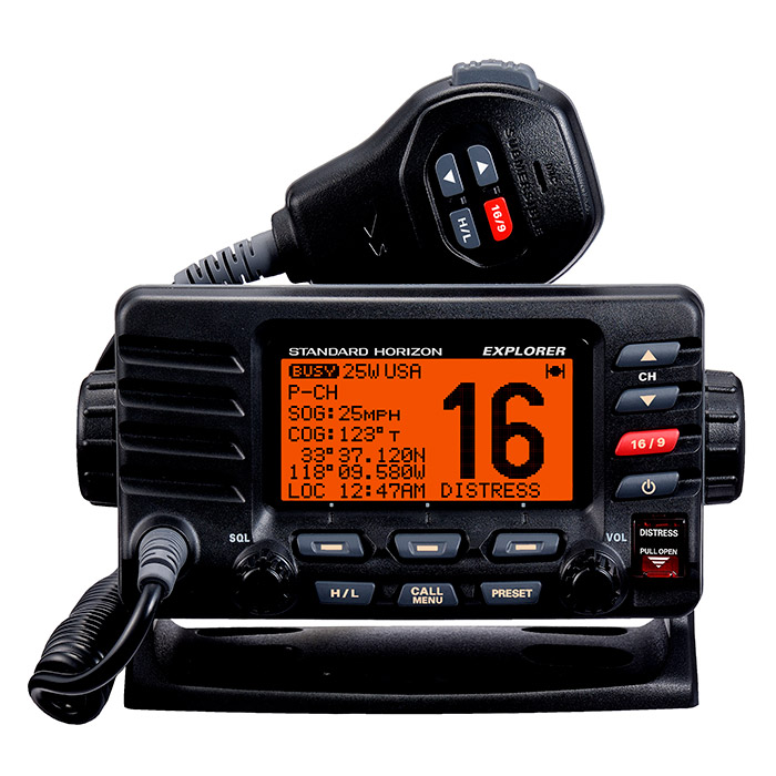 Standard Horizon Explorer GX1600 Fixed-Mount VHF Radio
