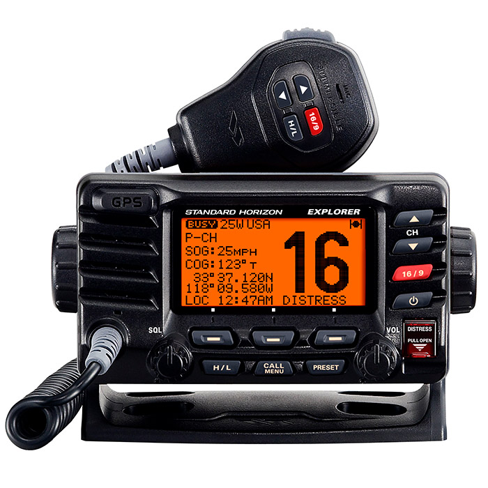 Standard Horizon Explorer GX1700 Fixed-Mount VHF Radio with GPS