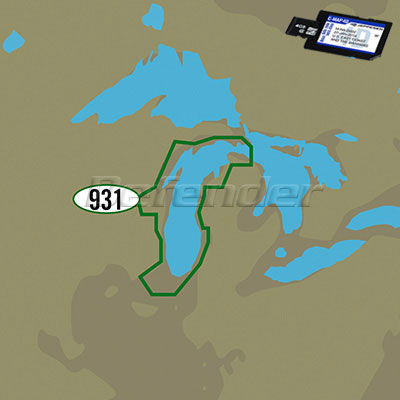 C-MAP 4D MAX+ LOCAL Electronic Navigation Charts