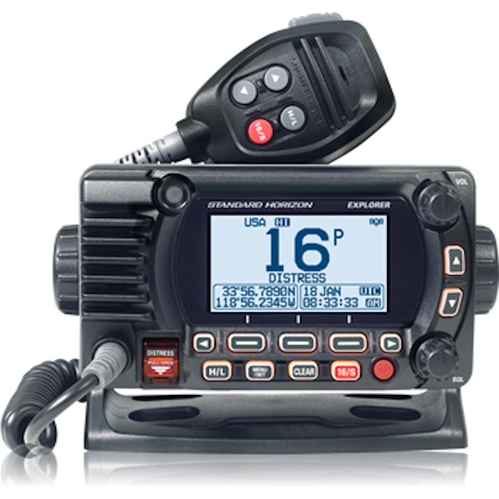 Standard Horizon Explorer GX1850GPS Fixed-Mount VHF Radio w/GPS and NMEA 2000