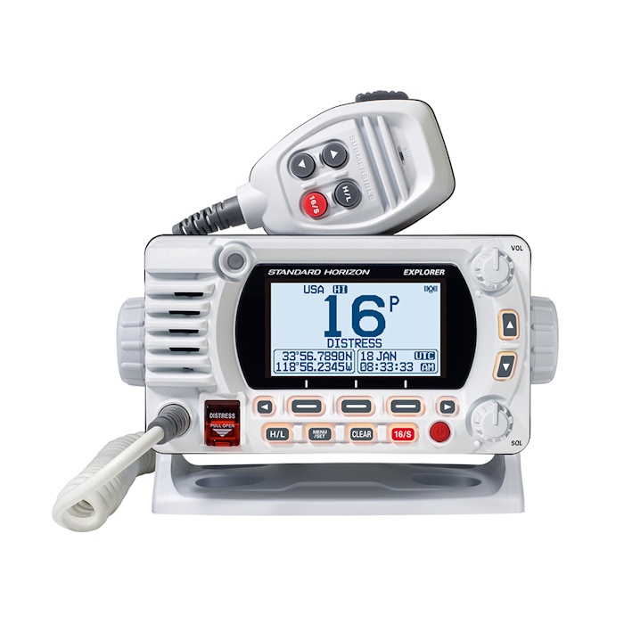 Standard Horizon Explorer GX1850GPS Fixed-Mount VHF Radio w/GPS and NMEA 2000