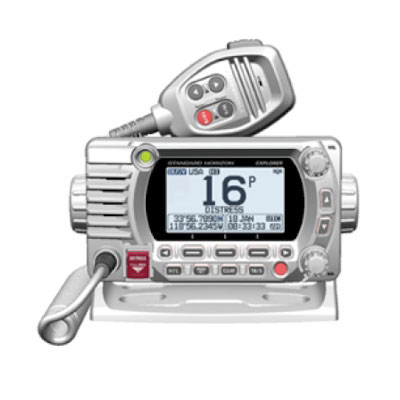 Standard Horizon Explorer GX1800 Fixed-Mount VHF Radio w/GPS